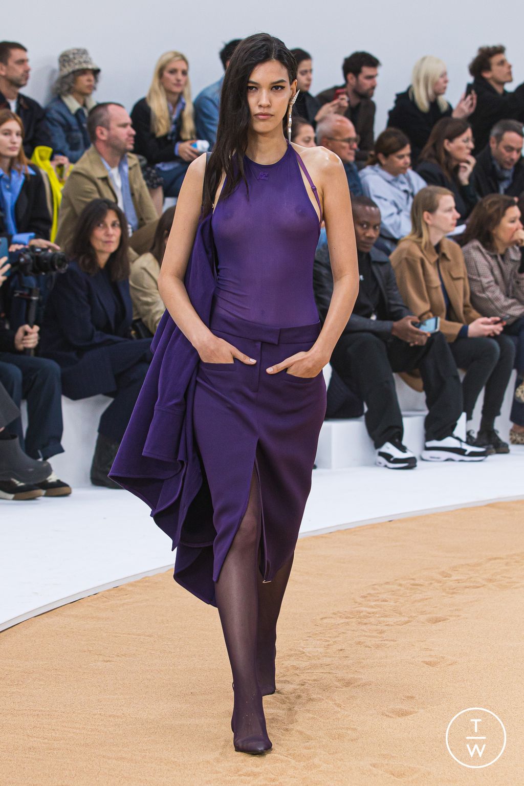 Fashion Week Paris Spring/Summer 2023 look 16 de la collection Courrèges womenswear