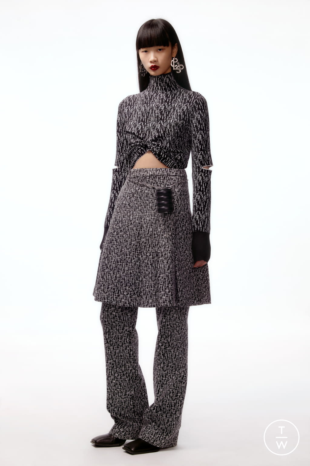 Fashion Week New York Fall/Winter 2021 look 1 from the C+Plus Series collection womenswear