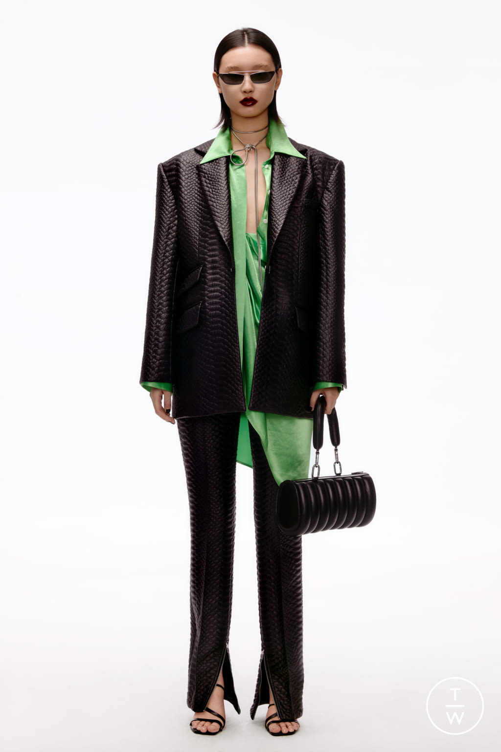 Fashion Week New York Fall/Winter 2021 look 10 from the C+Plus Series collection womenswear