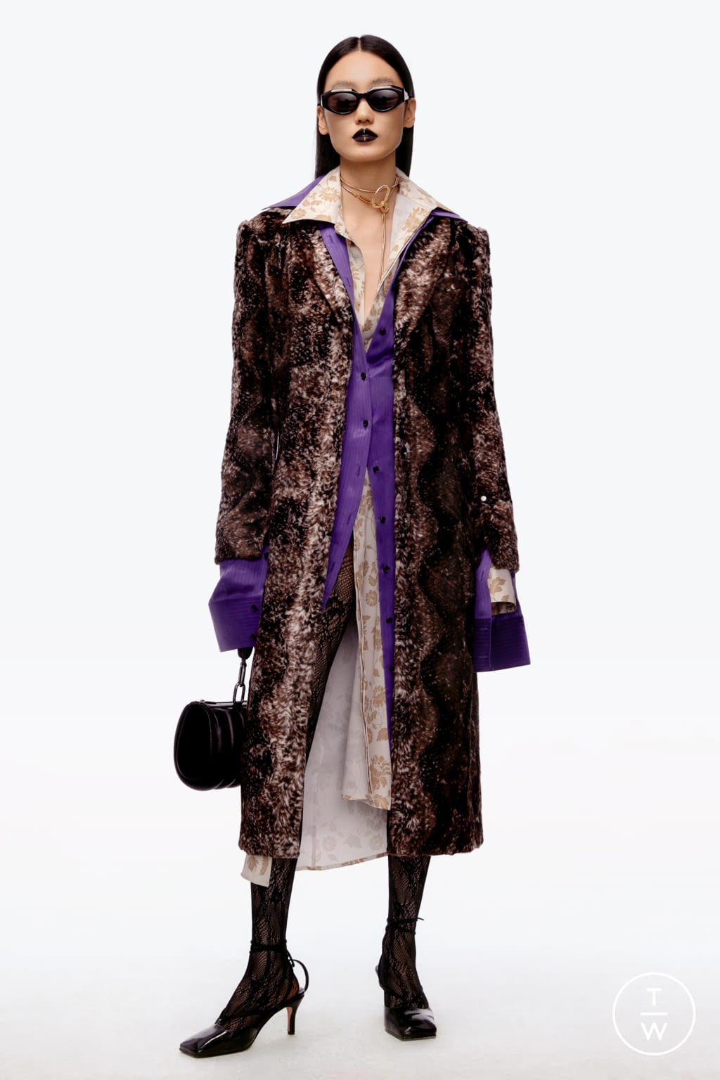 Fashion Week New York Fall/Winter 2021 look 12 from the C+Plus Series collection womenswear