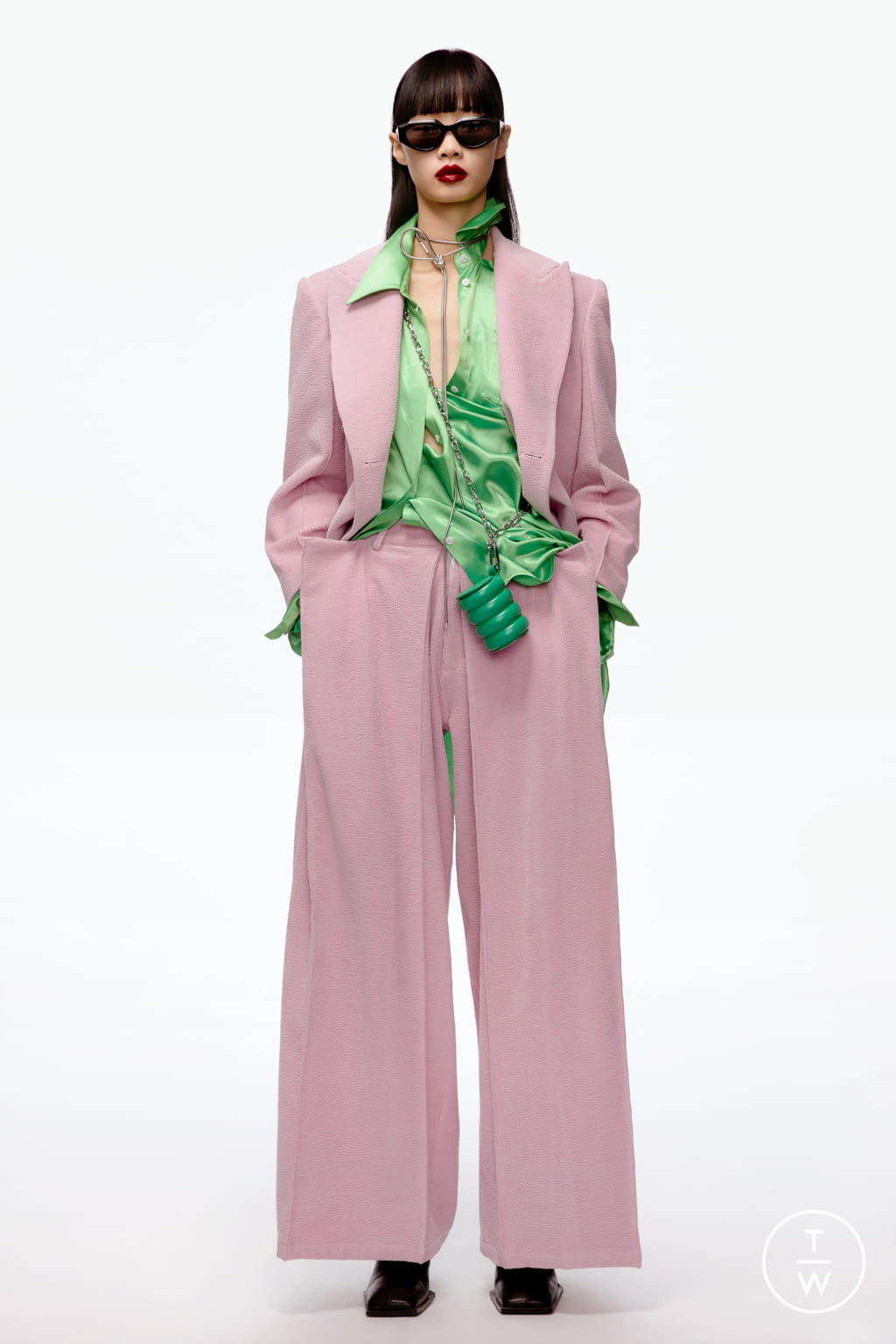 Fashion Week New York Fall/Winter 2021 look 21 de la collection C+Plus Series womenswear