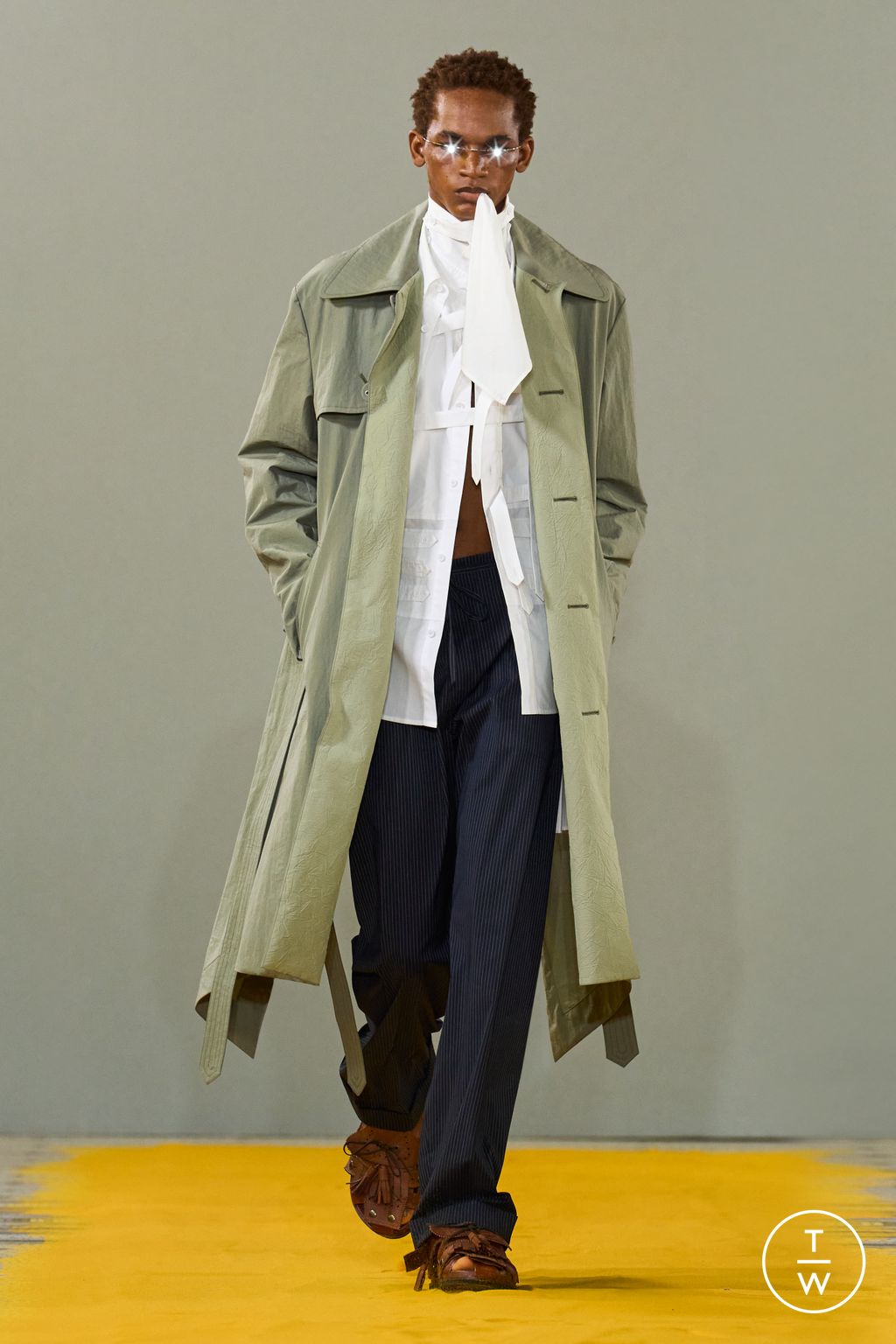 Fashion Week Paris Spring/Summer 2026 look 3 from the Craig Green collection 男装