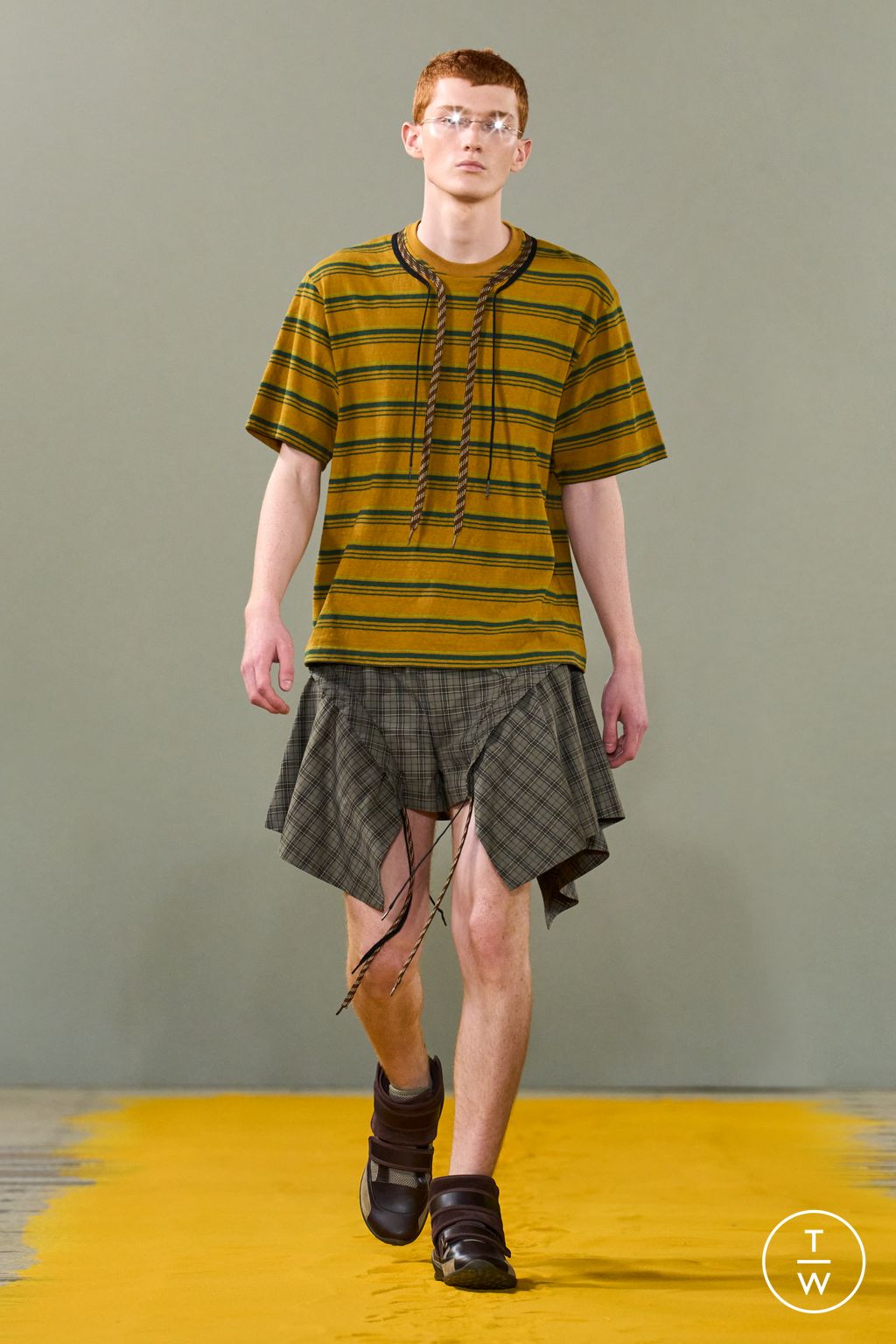 Fashion Week Paris Spring/Summer 2026 look 14 de la collection Craig Green menswear