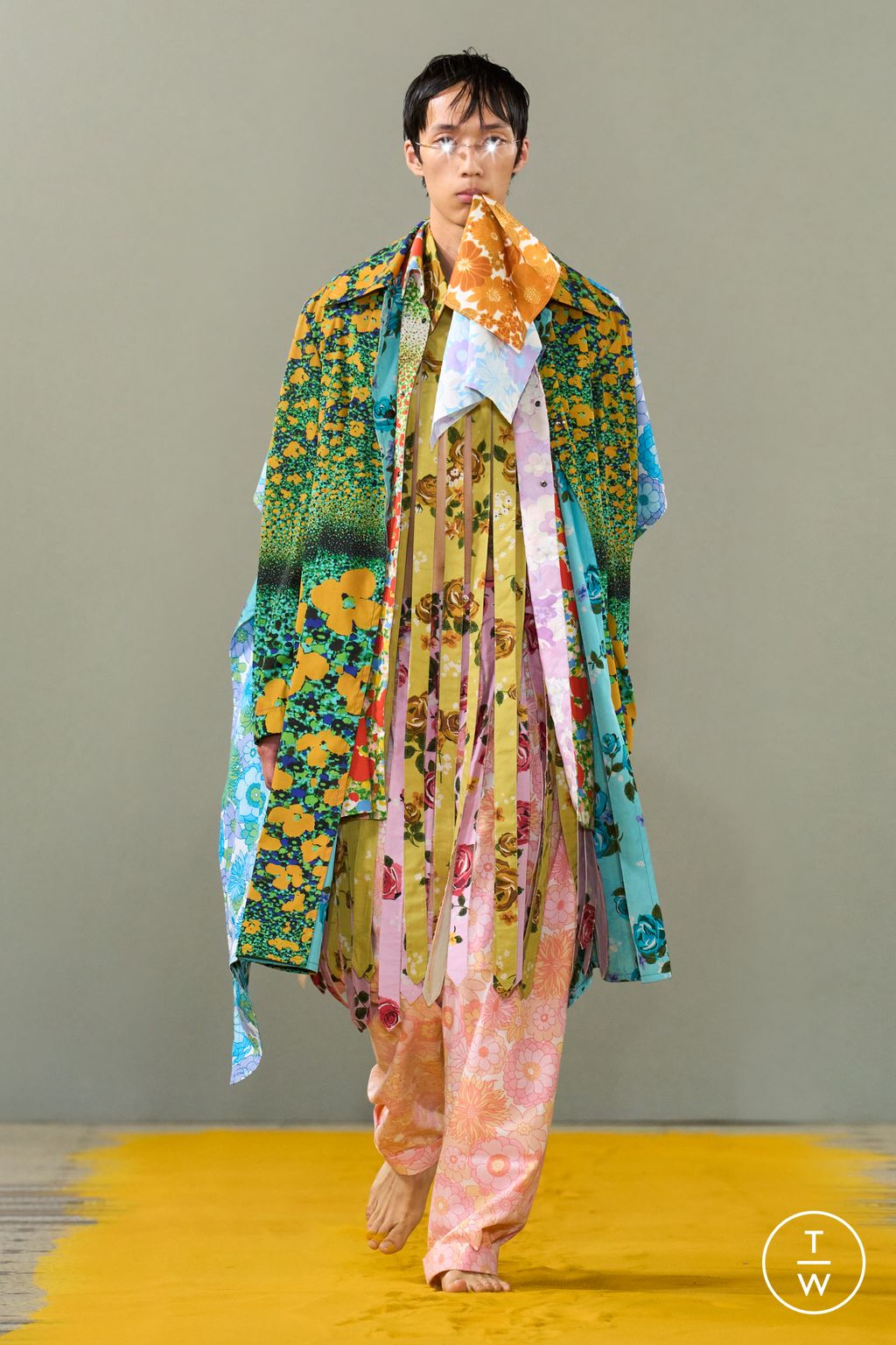 Fashion Week Paris Spring/Summer 2026 look 42 from the Craig Green collection menswear