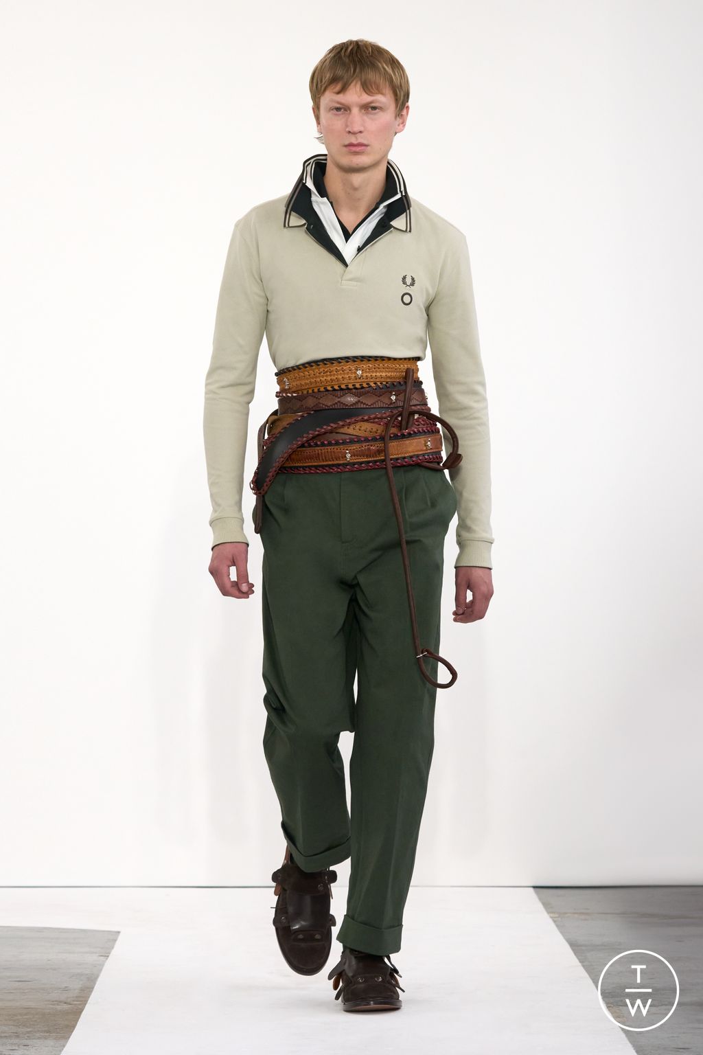 Fashion Week London Spring-Summer 2025 look 7 from the Craig Green collection menswear