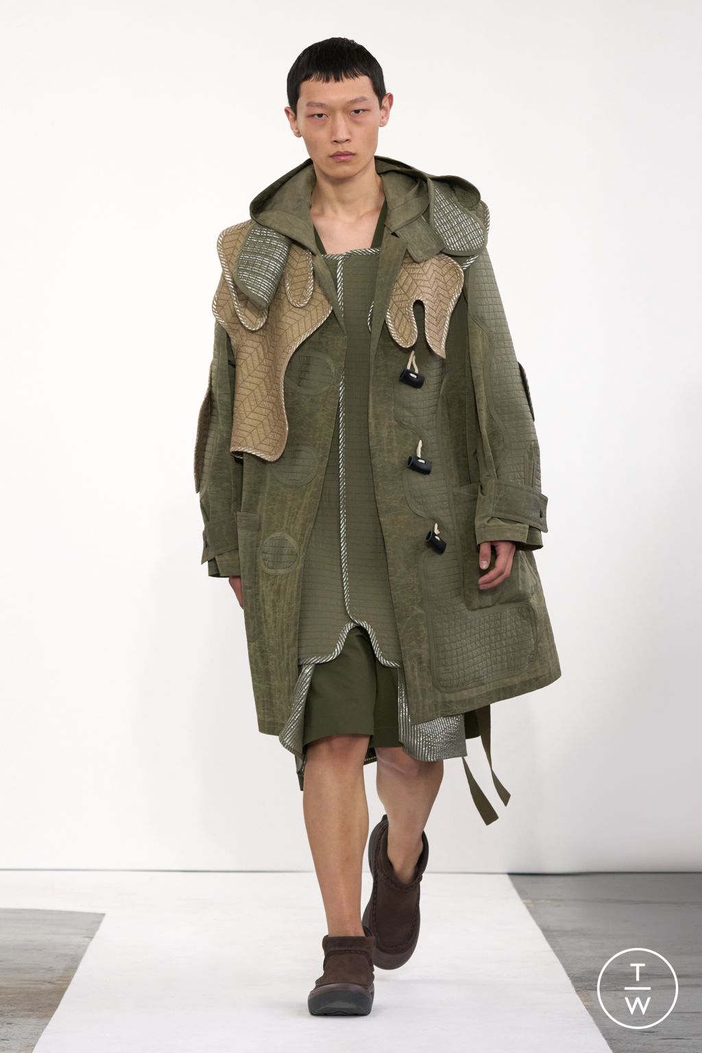 Fashion Week London Spring-Summer 2025 look 8 from the Craig Green collection 男装