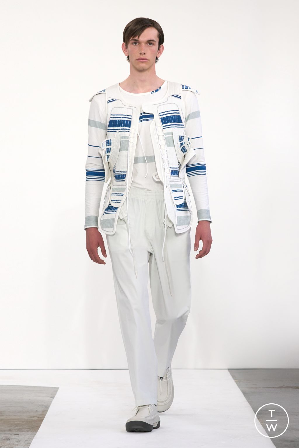 Fashion Week London Spring/Summer 2025 look 25 from the Craig Green collection menswear