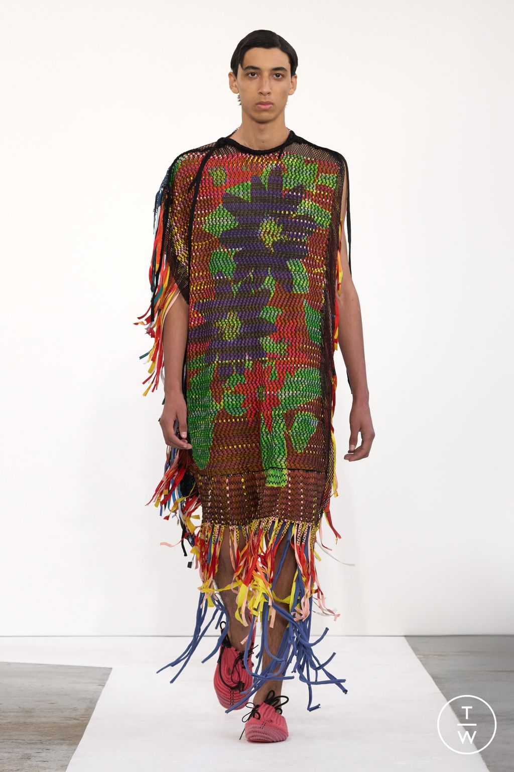Fashion Week London Spring-Summer 2025 look 36 de la collection Craig Green menswear