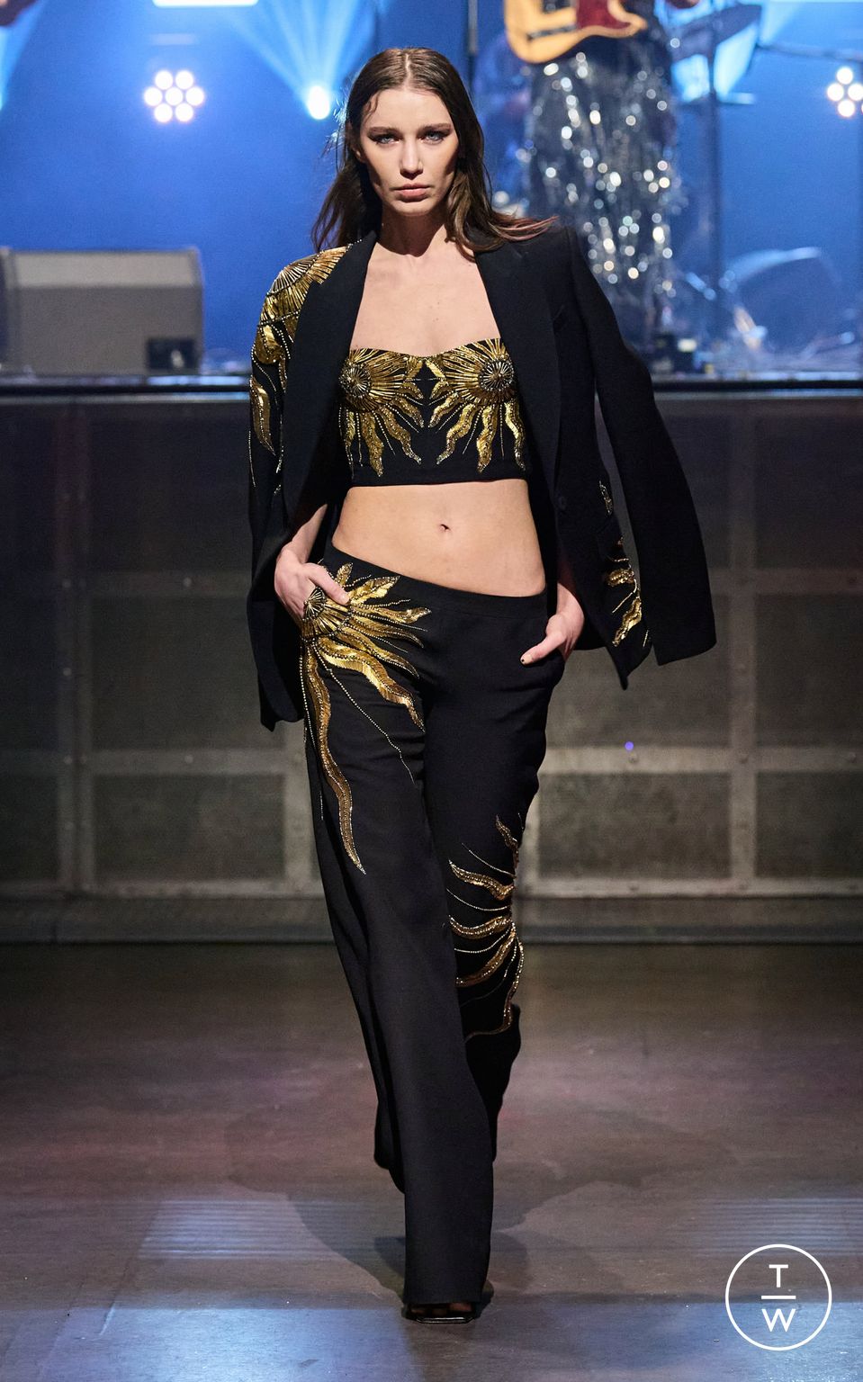 Fashion Week New York Fall/Winter 2023 look 30 de la collection Cucculelli Shaheen womenswear