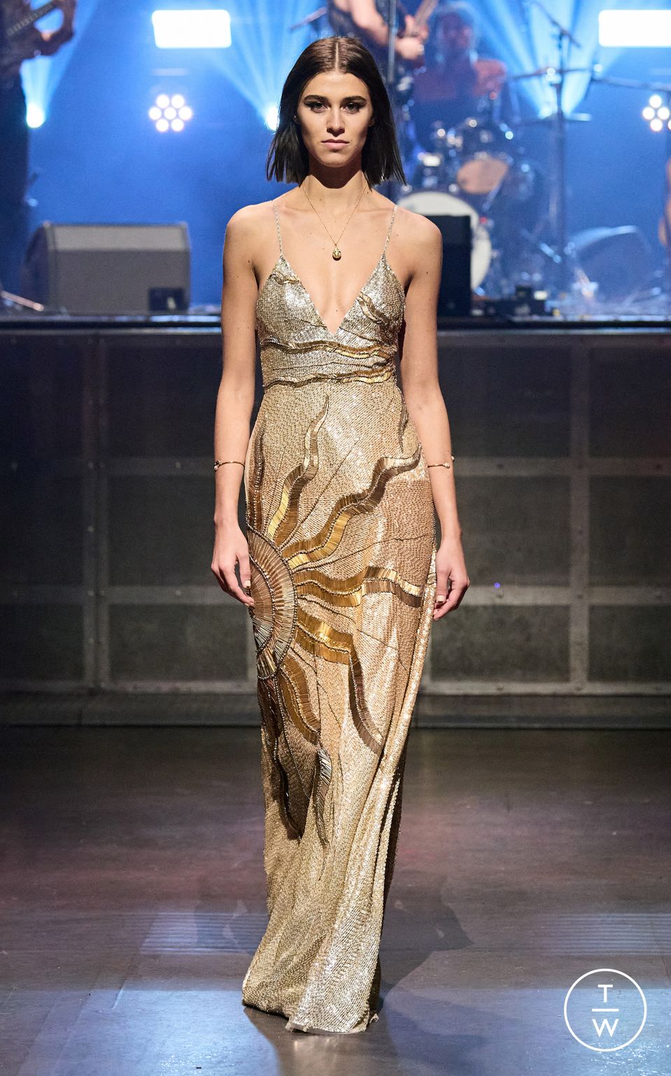 Fashion Week New York Fall/Winter 2023 look 31 de la collection Cucculelli Shaheen womenswear