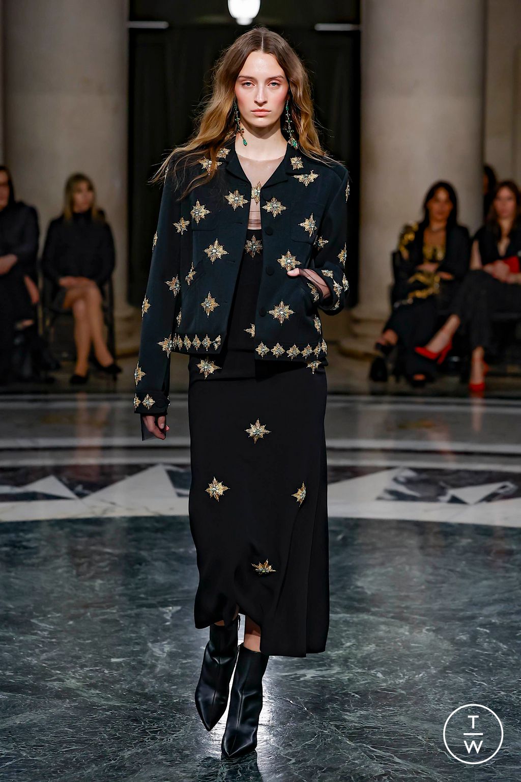 Fashion Week New York Fall/Winter 2024 look 3 de la collection Cucculelli Shaheen womenswear