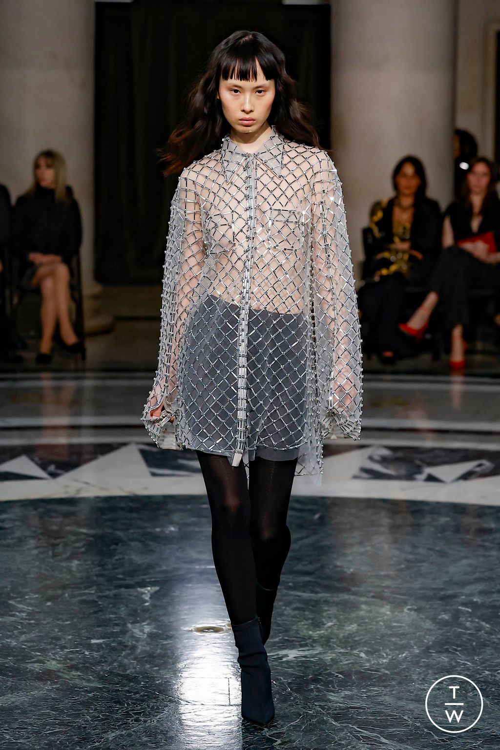 Fashion Week New York Fall/Winter 2024 look 15 de la collection Cucculelli Shaheen womenswear