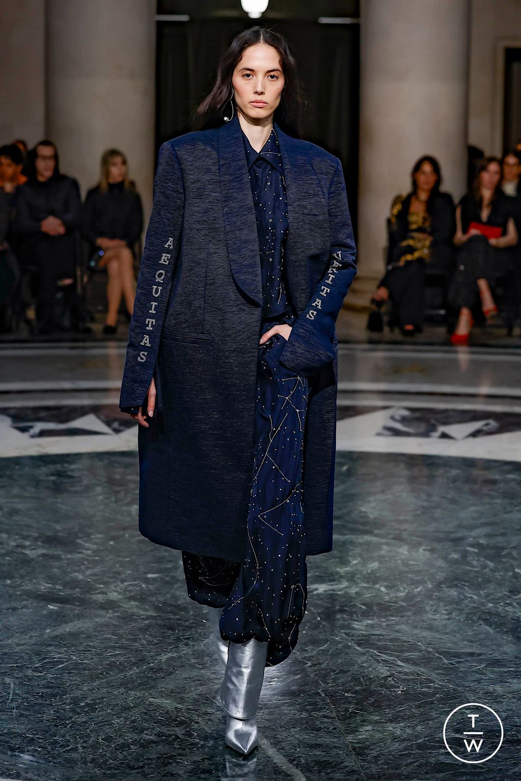 Fashion Week New York Fall/Winter 2024 look 22 de la collection Cucculelli Shaheen womenswear
