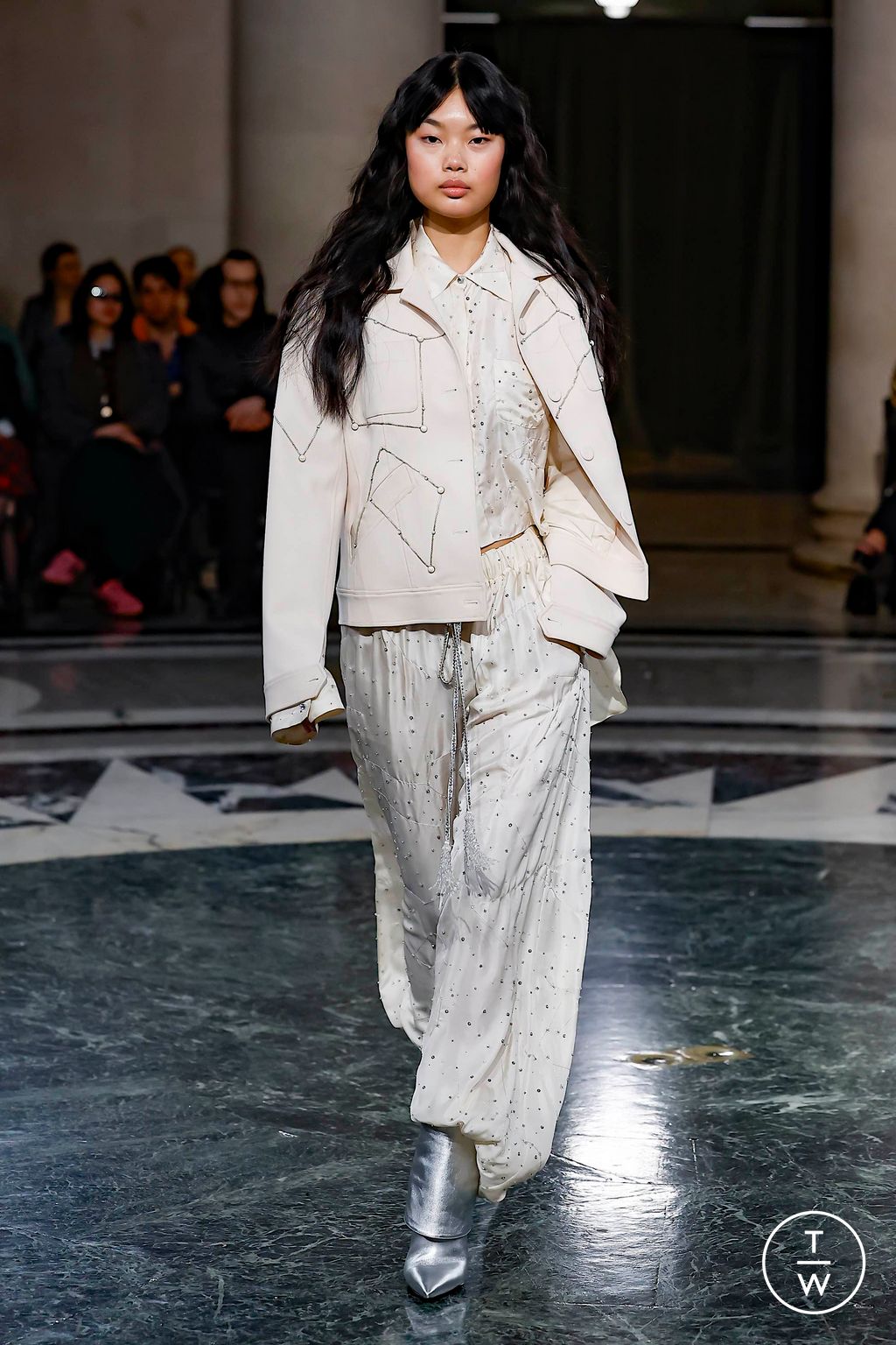 Fashion Week New York Fall/Winter 2024 look 23 de la collection Cucculelli Shaheen womenswear