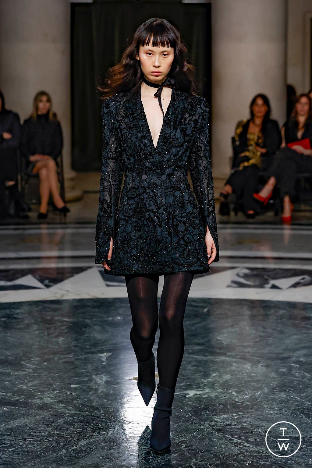 Fashion Week New York Fall/Winter 2024 look 33 de la collection Cucculelli Shaheen womenswear