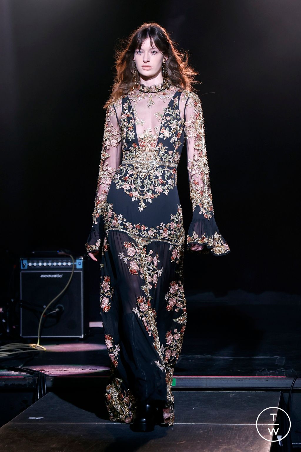 Fashion Week New York Fall/Winter 2025 look 1 from the Cucculelli Shaheen collection womenswear