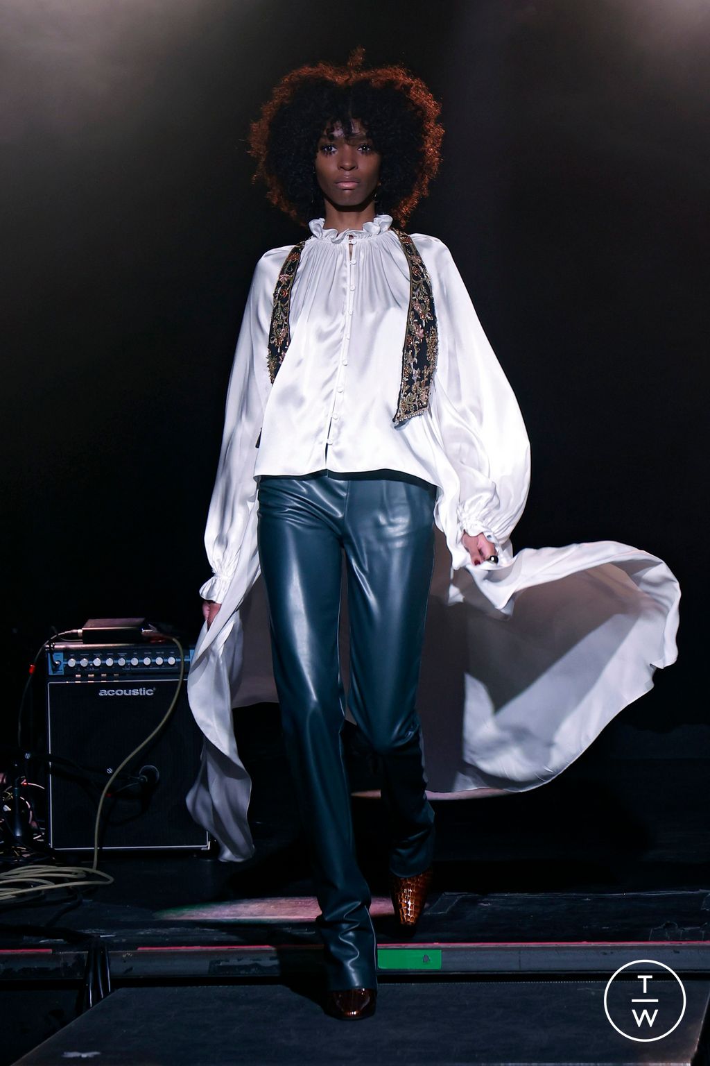 Fashion Week New York Fall/Winter 2025 look 17 from the Cucculelli Shaheen collection womenswear