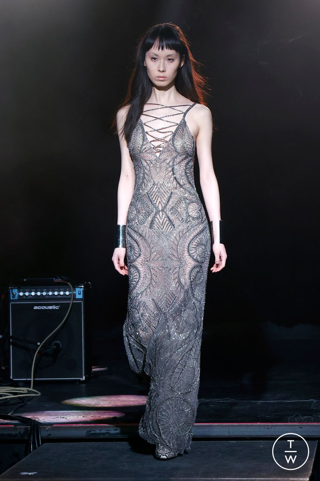 Fashion Week New York Fall/Winter 2025 look 24 from the Cucculelli Shaheen collection womenswear