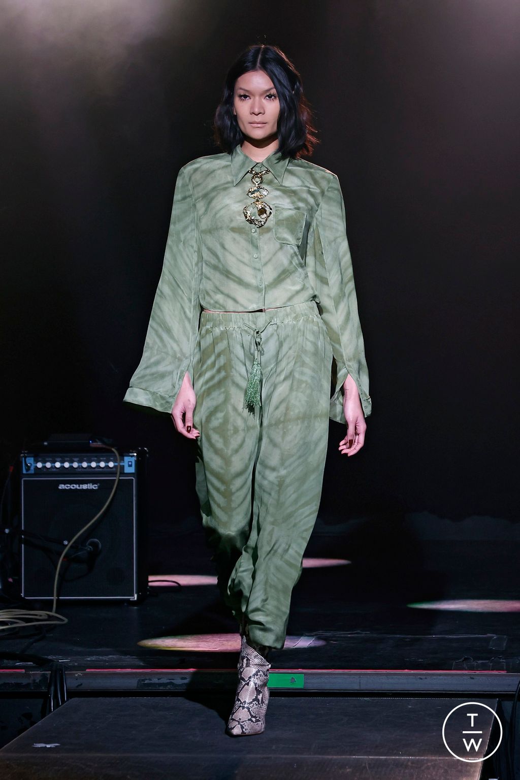 Fashion Week New York Fall/Winter 2025 look 26 from the Cucculelli Shaheen collection womenswear