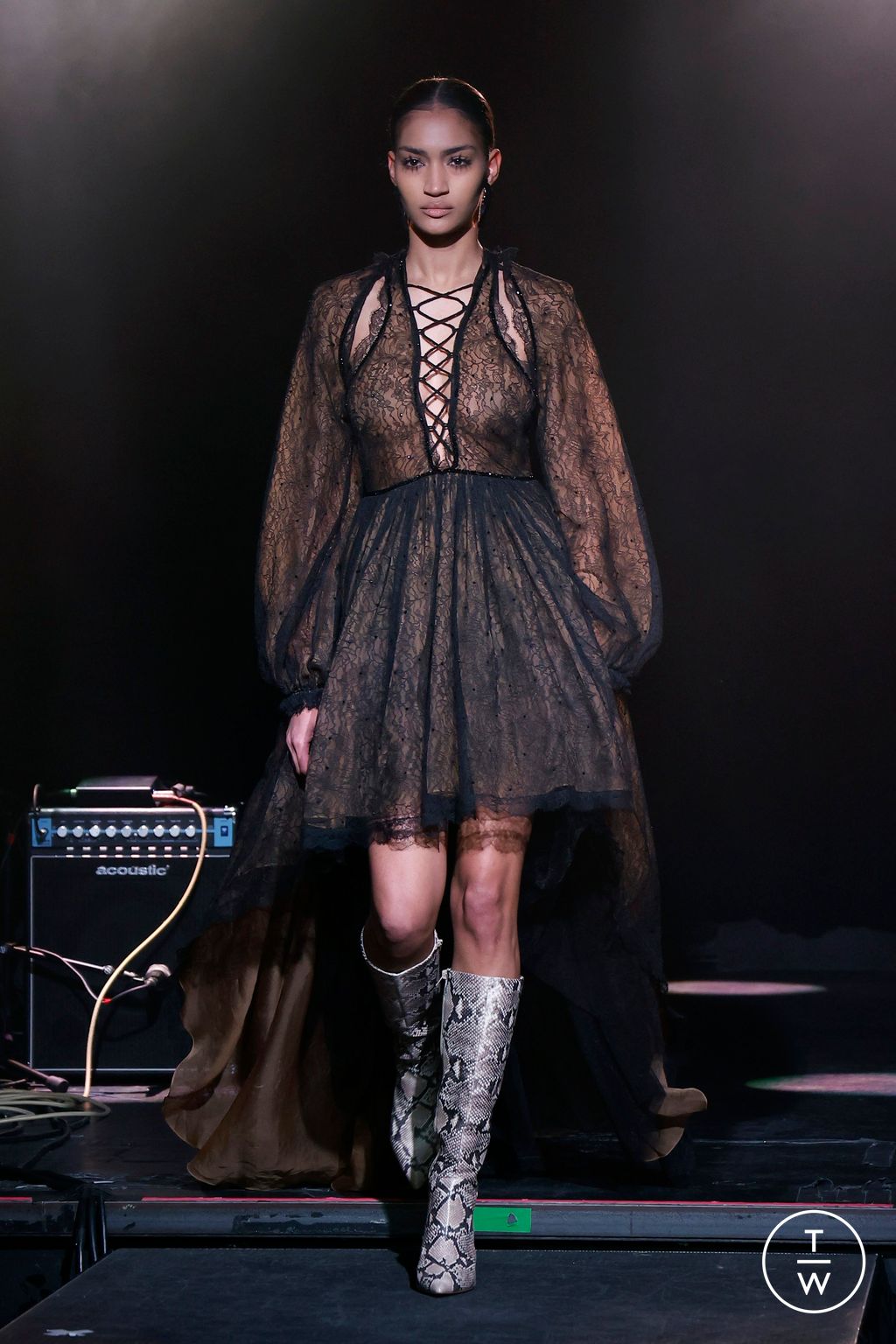 Fashion Week New York Fall/Winter 2025 look 30 from the Cucculelli Shaheen collection womenswear