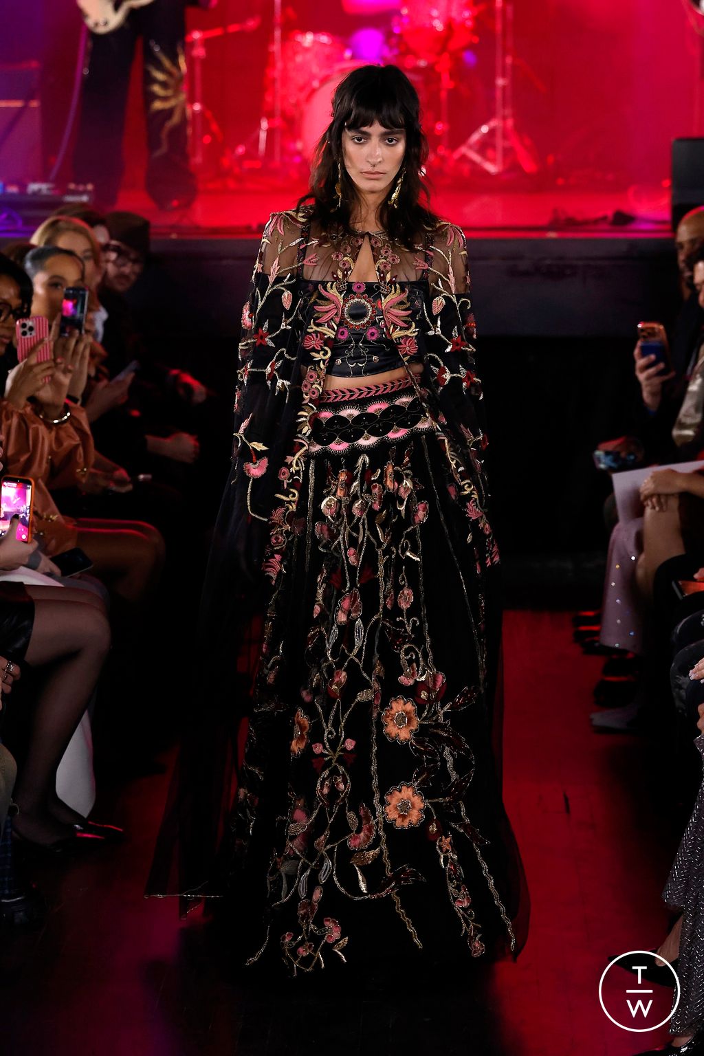 Fashion Week New York Fall/Winter 2026 look 1 from the Cucculelli Shaheen collection womenswear