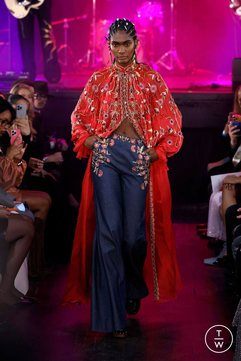Fashion Week New York Fall/Winter 2026 look 2 from the Cucculelli Shaheen collection womenswear