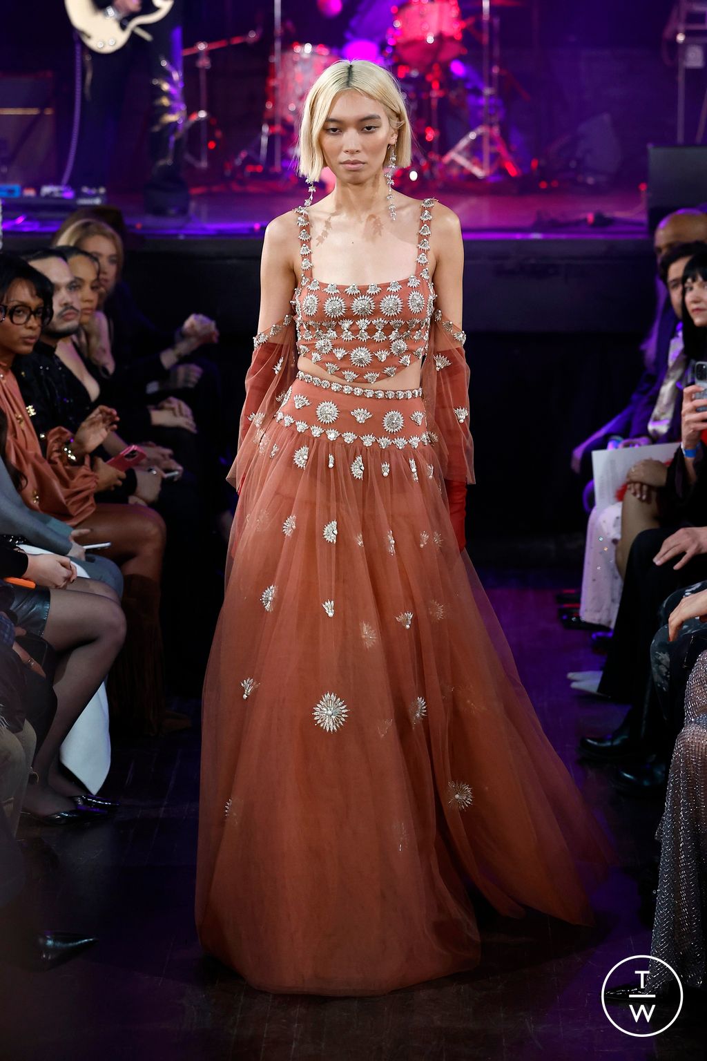 Fashion Week New York Fall/Winter 2026 look 10 from the Cucculelli Shaheen collection womenswear