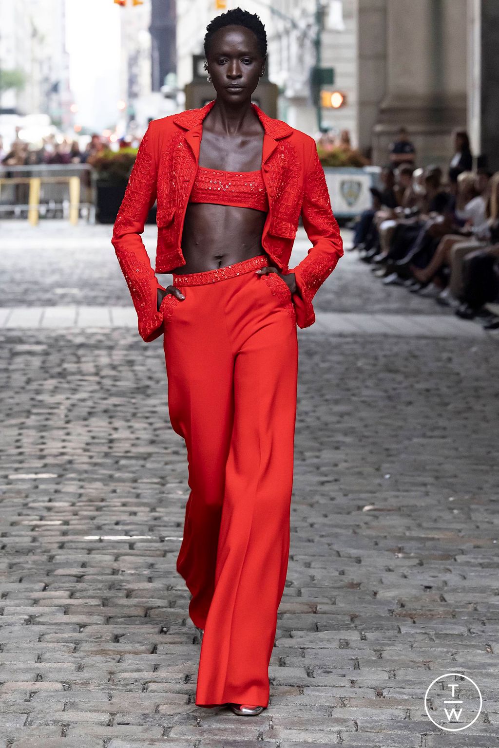 Fashion Week New York Spring/Summer 2024 look 2 from the Cucculelli Shaheen collection womenswear