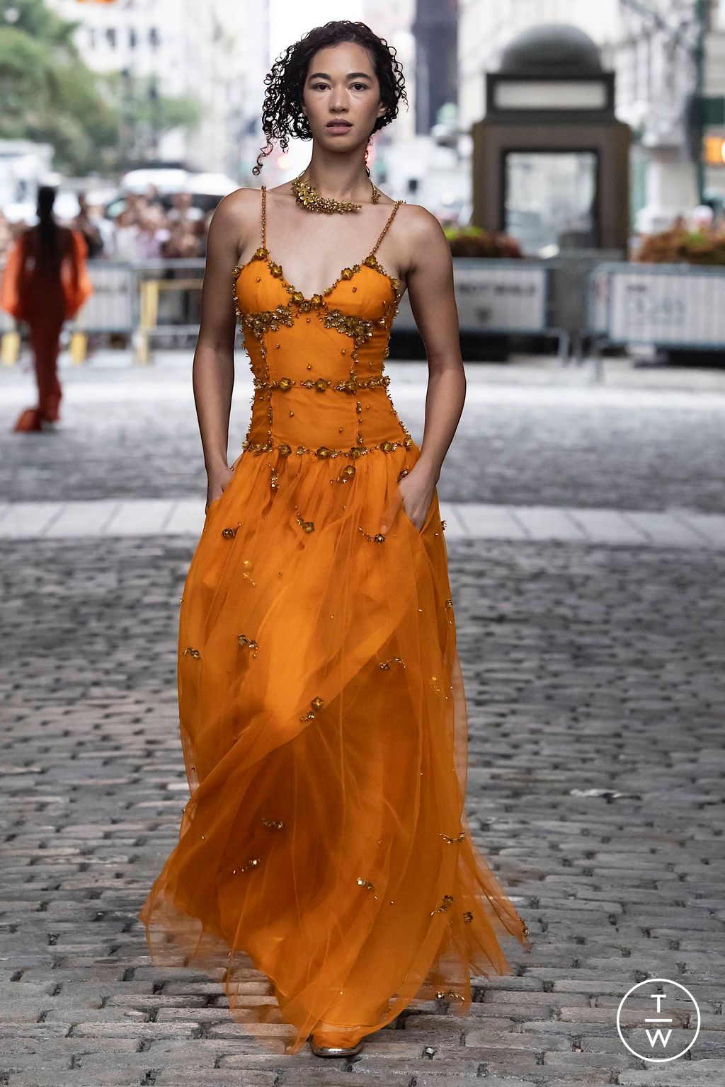 Fashion Week New York Spring/Summer 2024 look 4 from the Cucculelli Shaheen collection womenswear