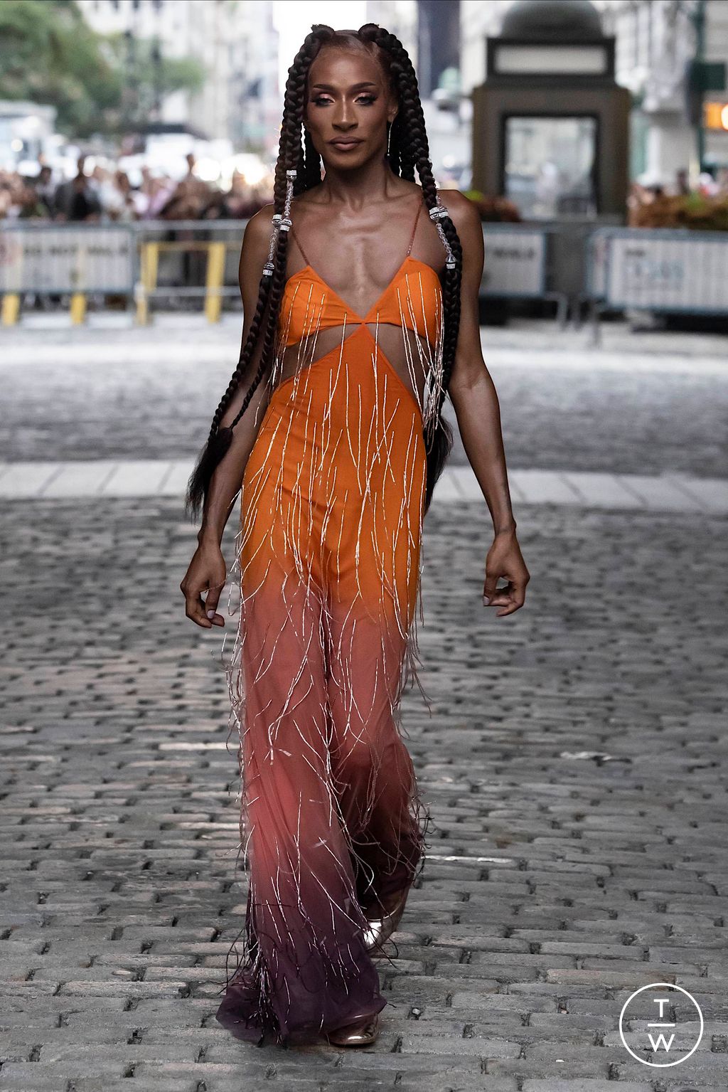 Fashion Week New York Spring/Summer 2024 look 7 de la collection Cucculelli Shaheen womenswear