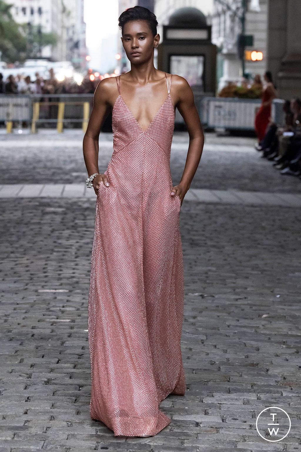 Fashion Week New York Spring/Summer 2024 look 15 de la collection Cucculelli Shaheen womenswear