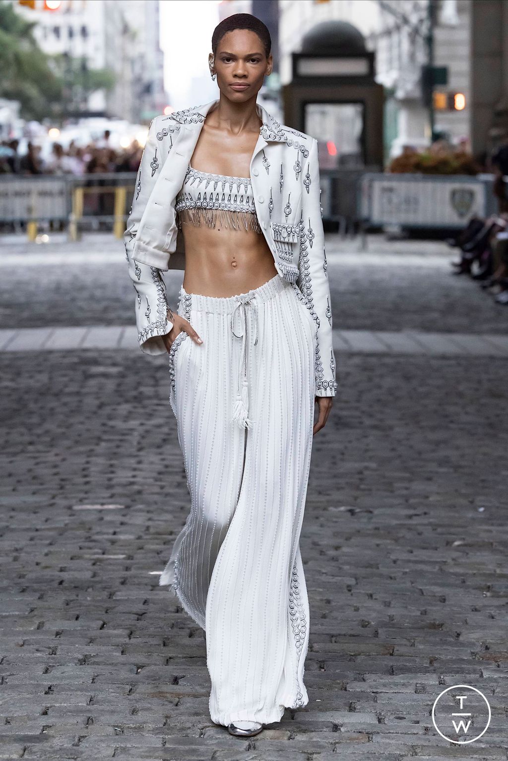 Fashion Week New York Spring/Summer 2024 look 29 from the Cucculelli Shaheen collection womenswear