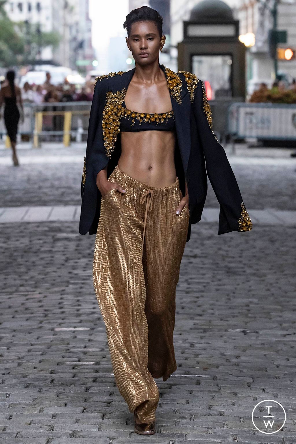 Fashion Week New York Spring/Summer 2024 look 34 from the Cucculelli Shaheen collection womenswear