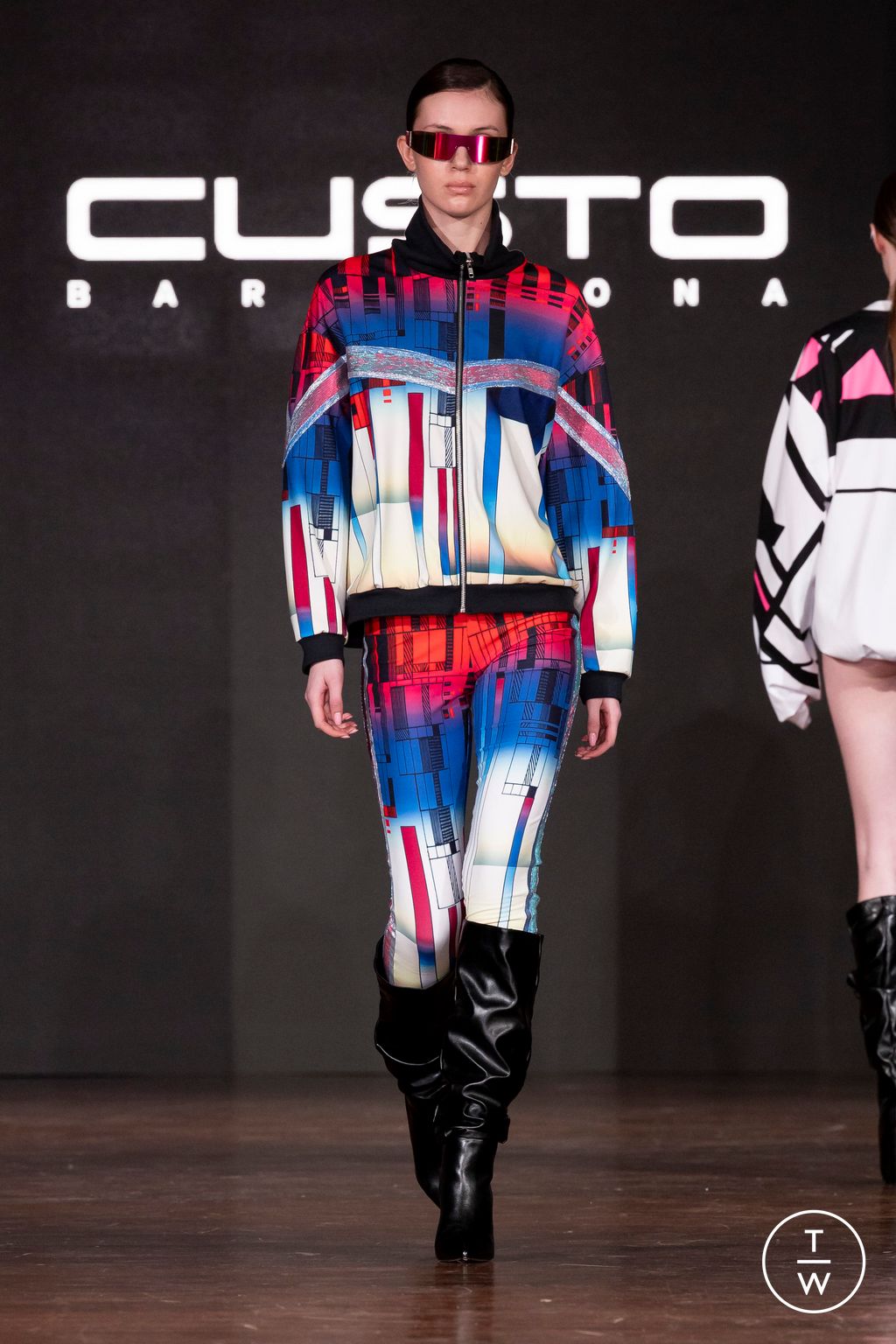 Fashion Week Milan Fall/Winter 2024 look 13 from the Custo Barcelona collection womenswear