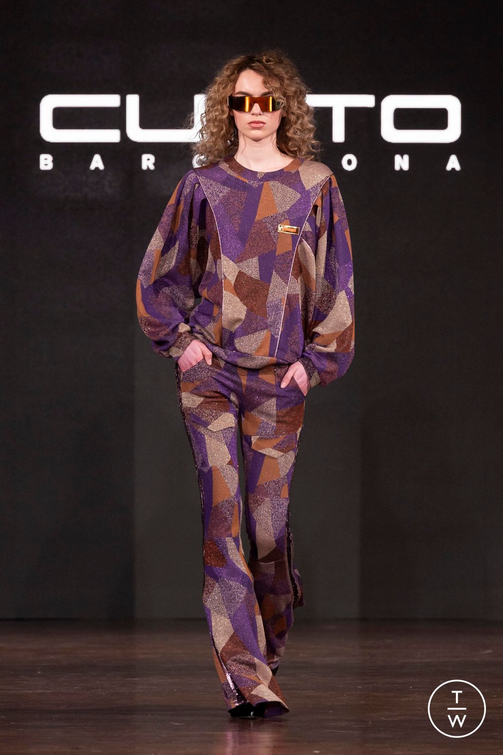Fashion Week Milan Fall/Winter 2024 look 25 from the Custo Barcelona collection womenswear