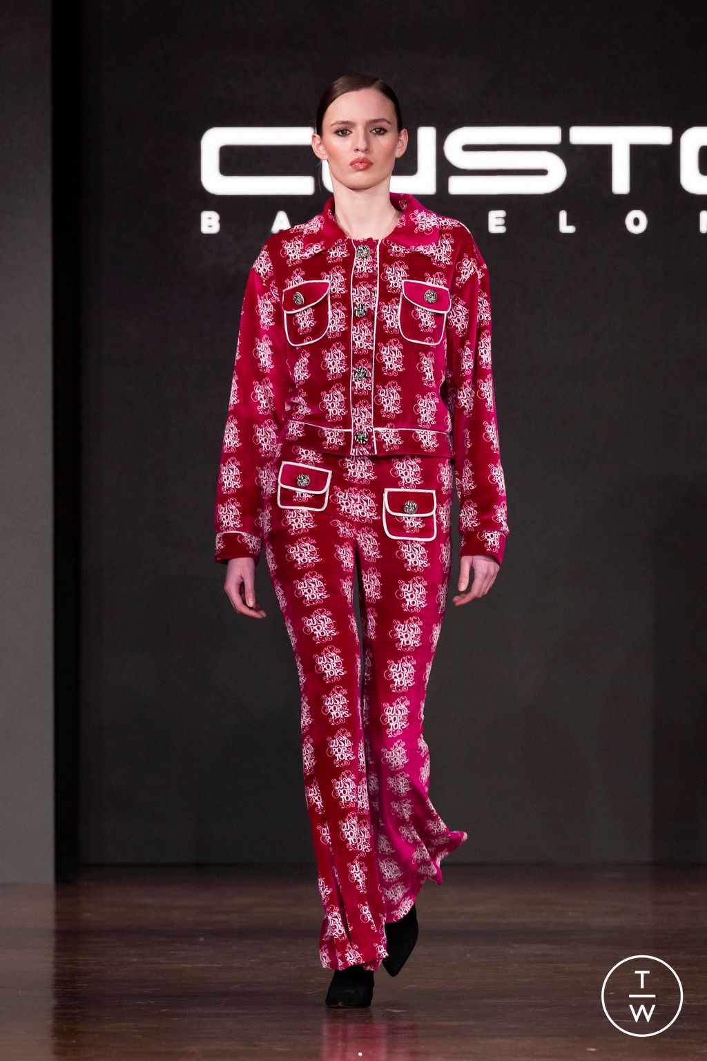 Fashion Week Milan Fall/Winter 2024 look 26 from the Custo Barcelona collection 女装