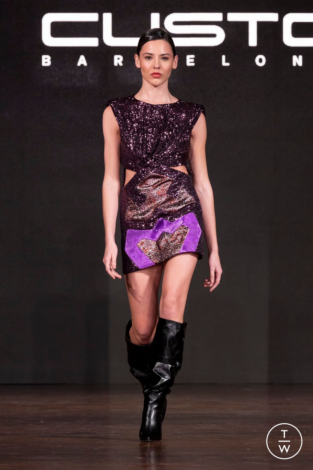 Fashion Week Milan Fall/Winter 2024 look 29 de la collection Custo Barcelona womenswear