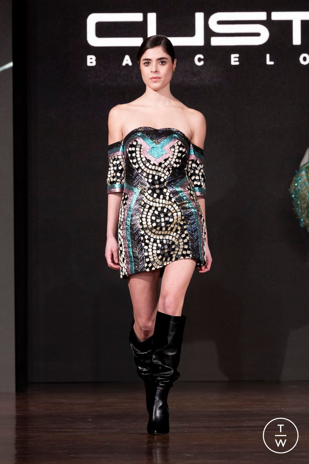 Fashion Week Milan Fall/Winter 2024 look 38 de la collection Custo Barcelona womenswear