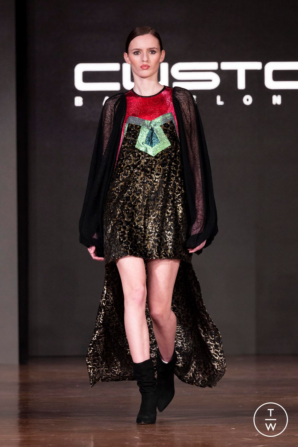 Fashion Week Milan Fall/Winter 2024 look 53 from the Custo Barcelona collection womenswear