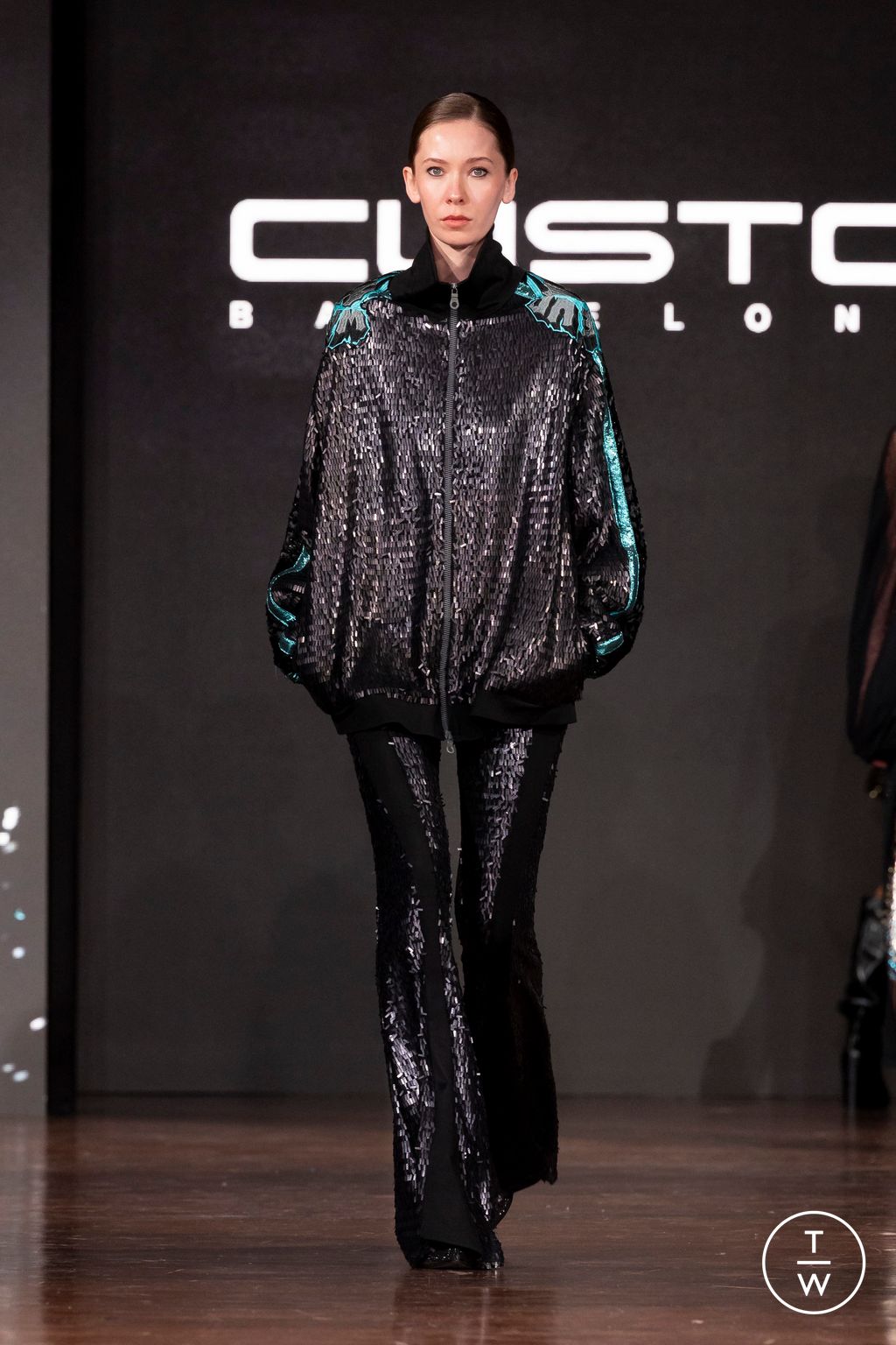 Fashion Week Milan Fall/Winter 2024 look 57 from the Custo Barcelona collection 女装
