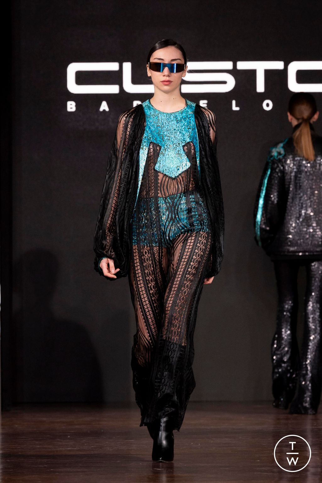 Fashion Week Milan Fall/Winter 2024 look 59 from the Custo Barcelona collection womenswear
