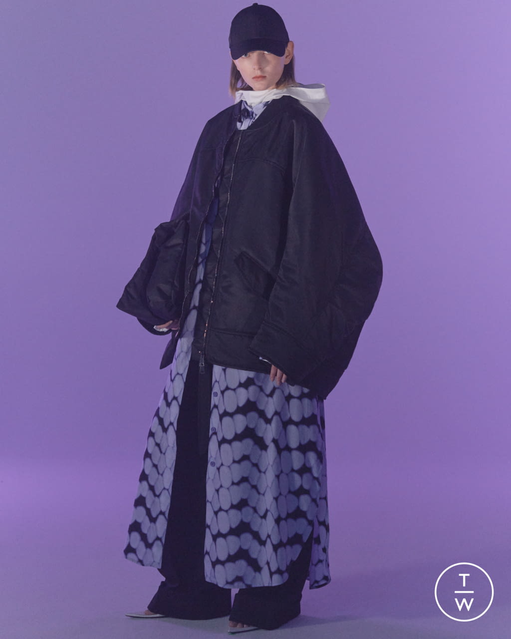 Fashion Week Paris Fall/Winter 2022 look 32 de la collection Christian Wijnants womenswear