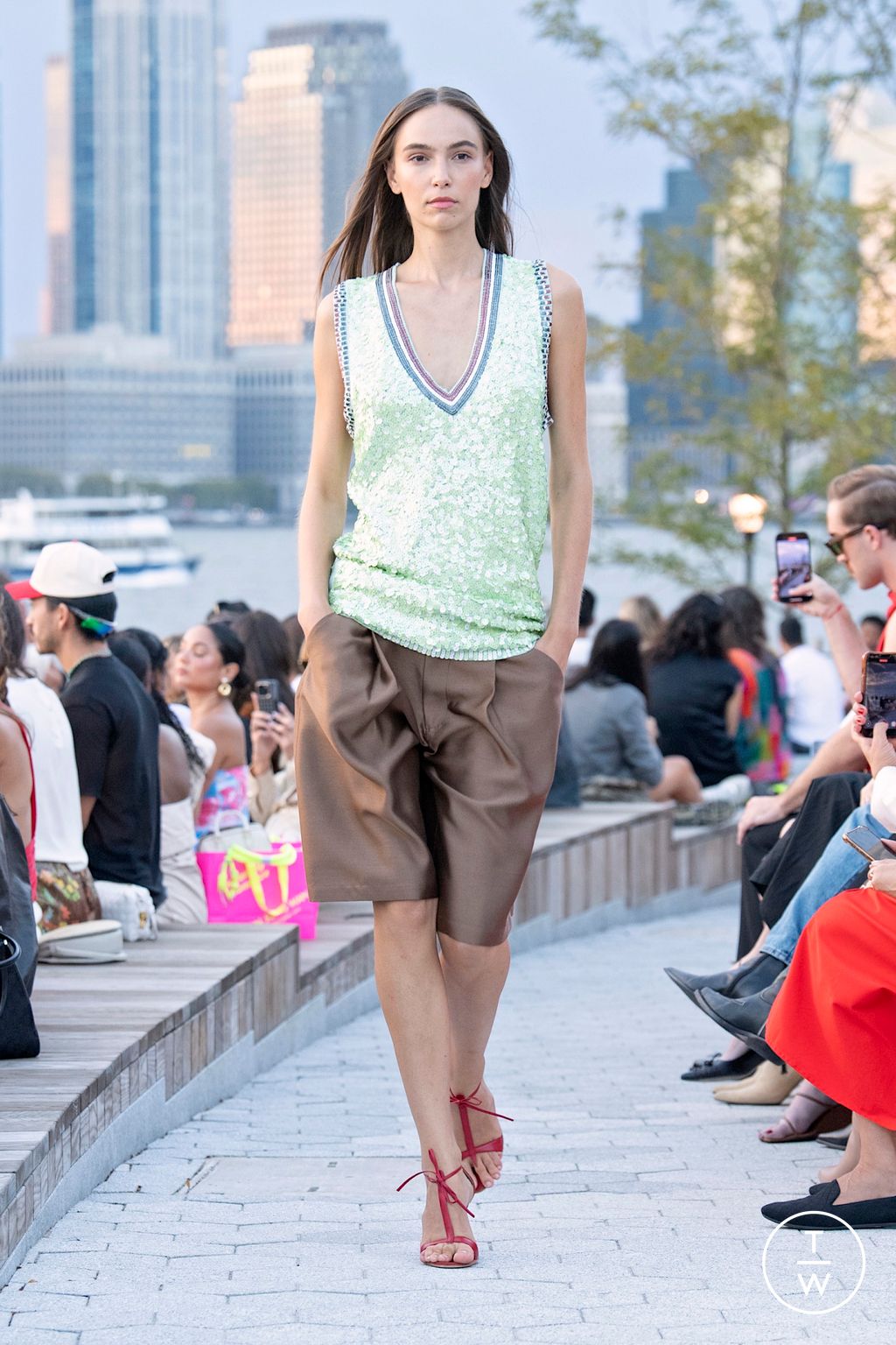 Fashion Week New York Spring/Summer 2026 look 30 from the Cynthia Rowley collection womenswear