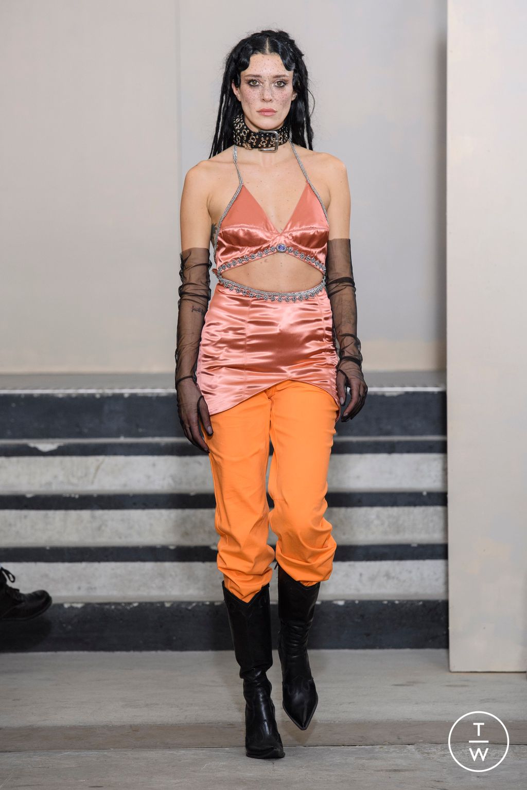 Fashion Week Paris Spring/Summer 2023 look 31 from the WEINSANTO collection womenswear