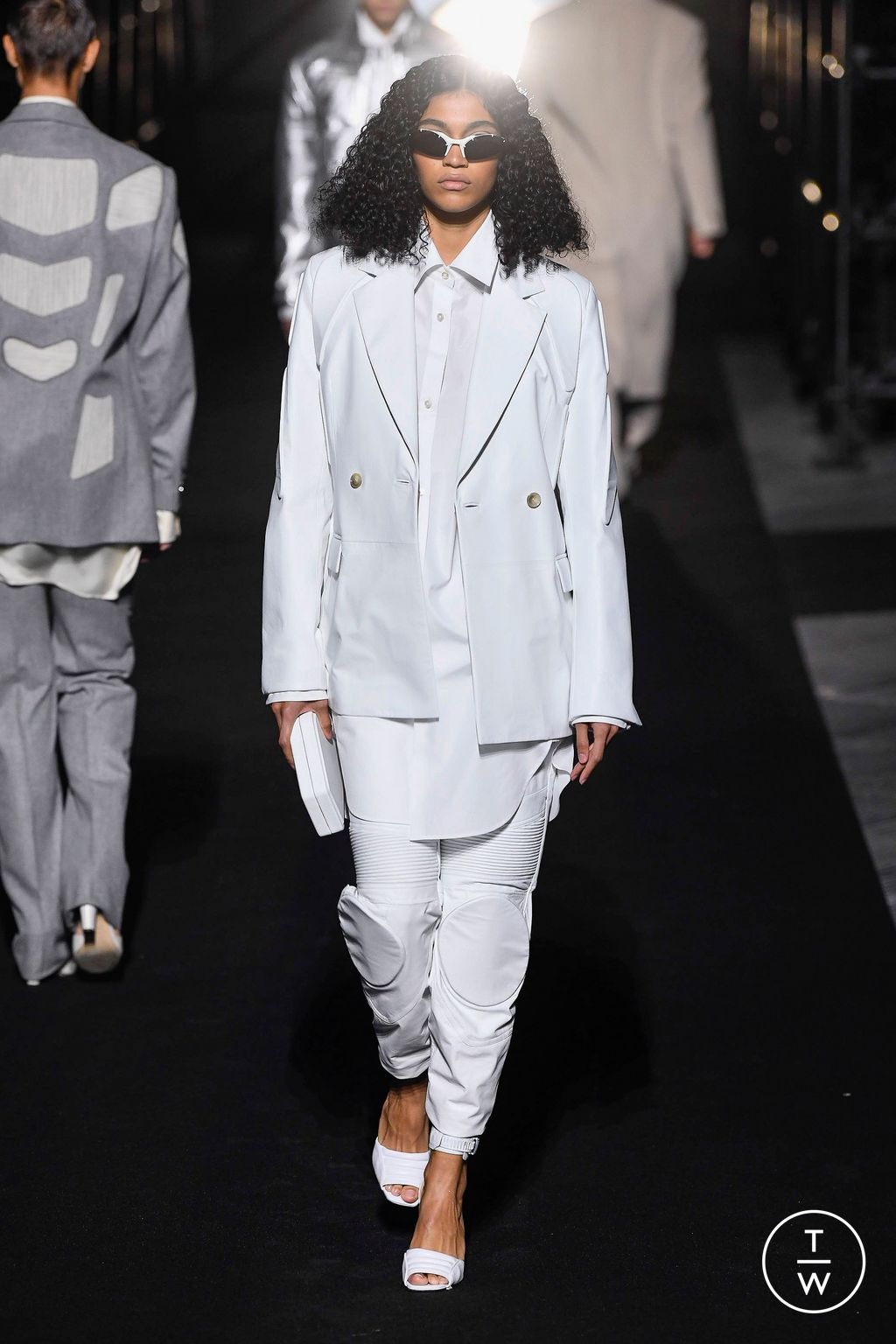 Fashion Week Milan Fall/Winter 2022 look 32 from the Boss collection womenswear