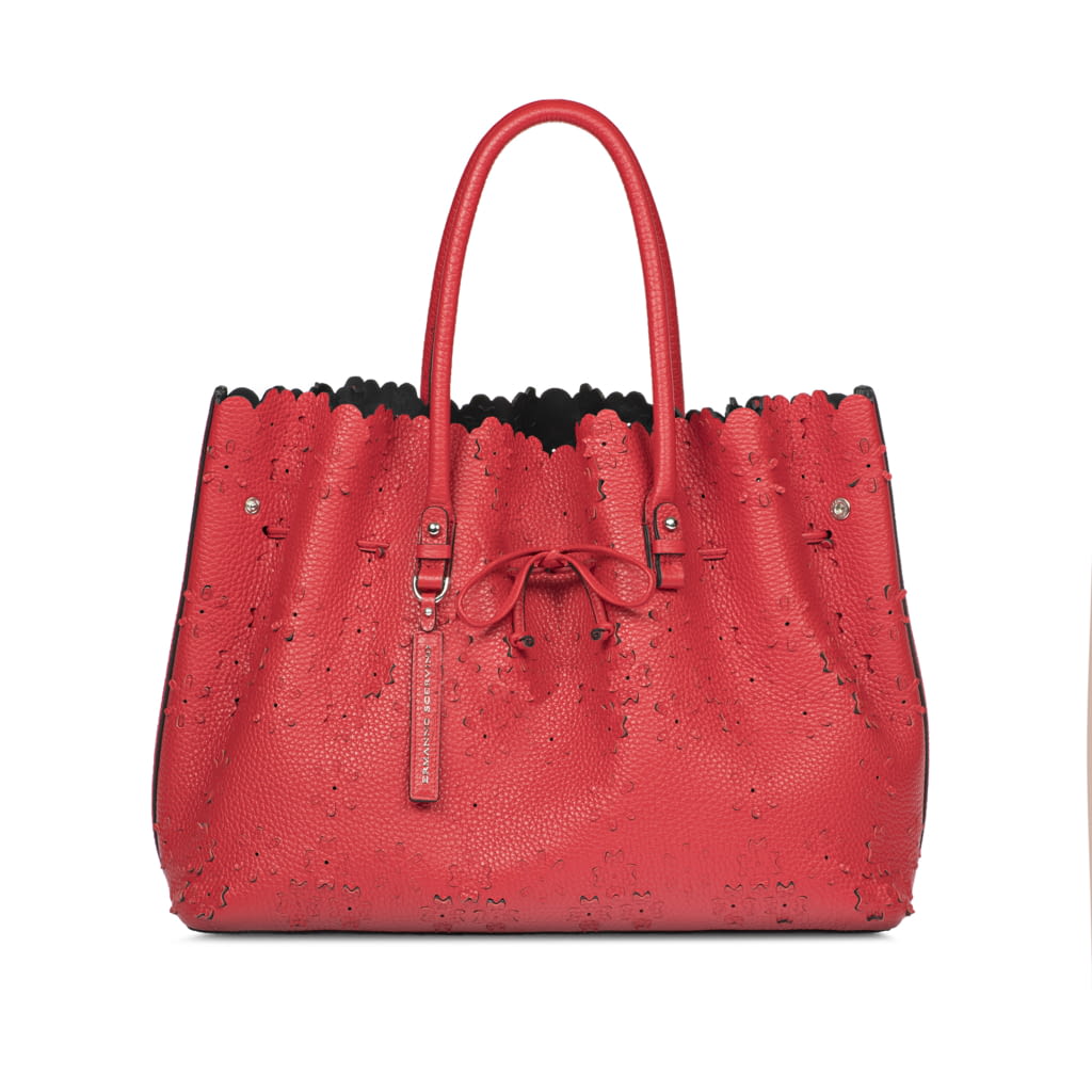 Fashion Week Milan Spring/Summer 2018 look 14 from the Ermanno Scervino collection womenswear accessories