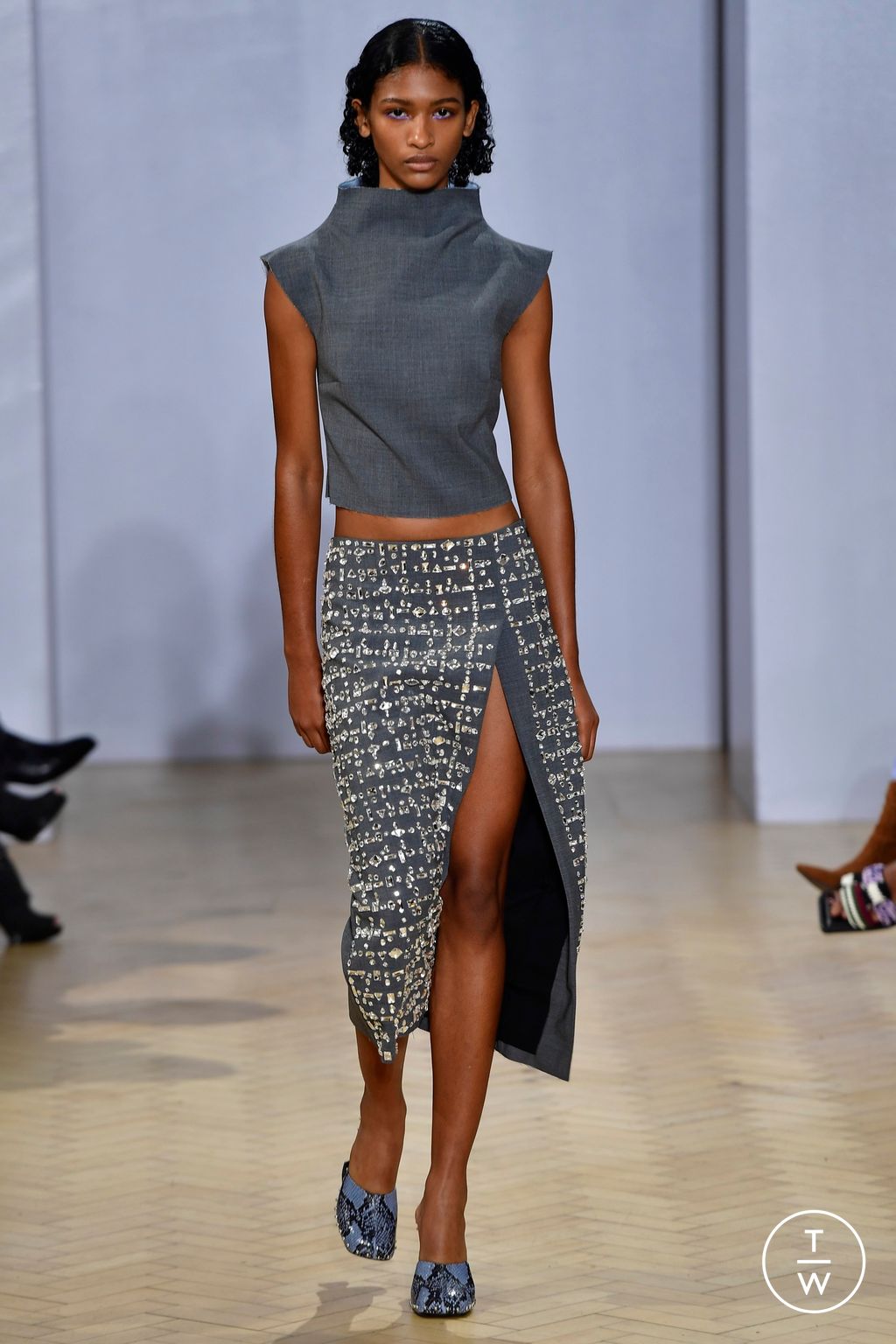 Fashion Week London Spring/Summer 2023 look 24 from the 16Arlington collection womenswear