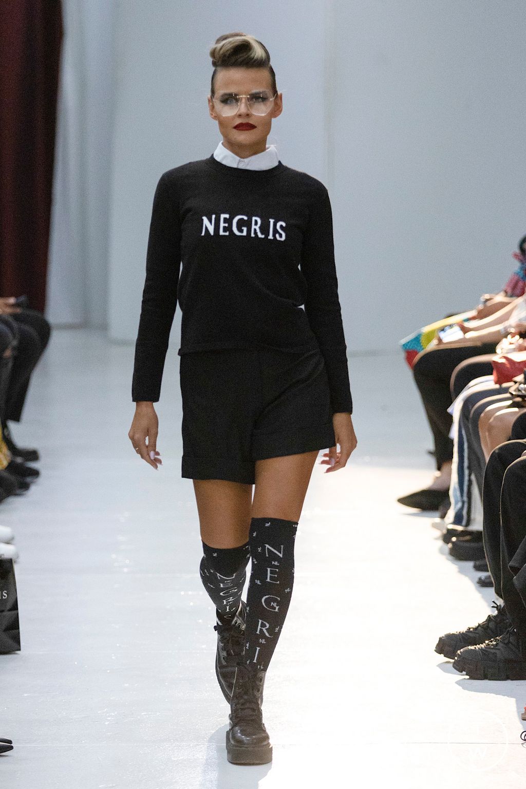 Fashion Week New York Spring/Summer 2023 look 27 from the Negris Lebrum collection 女装