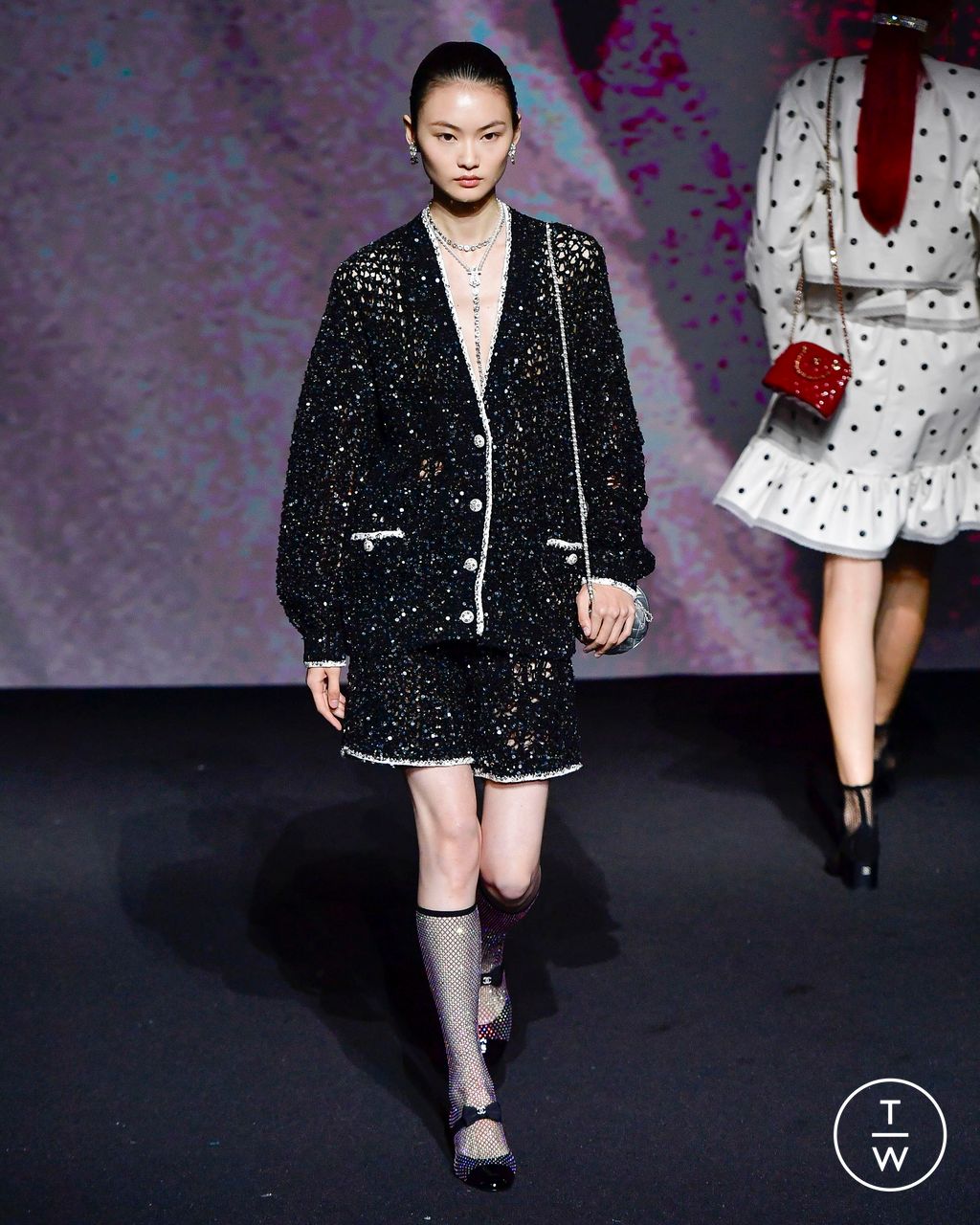 Fashion Week Paris Spring/Summer 2023 look 27 de la collection Chanel womenswear
