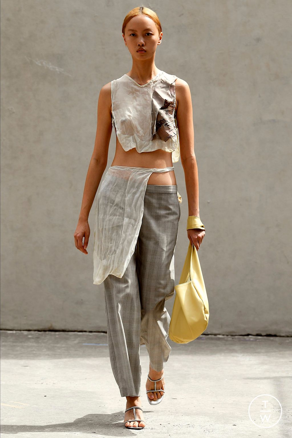 Fashion Week New York Spring/Summer 2023 look 4 from the Maryam Nassir Zadeh collection 女装